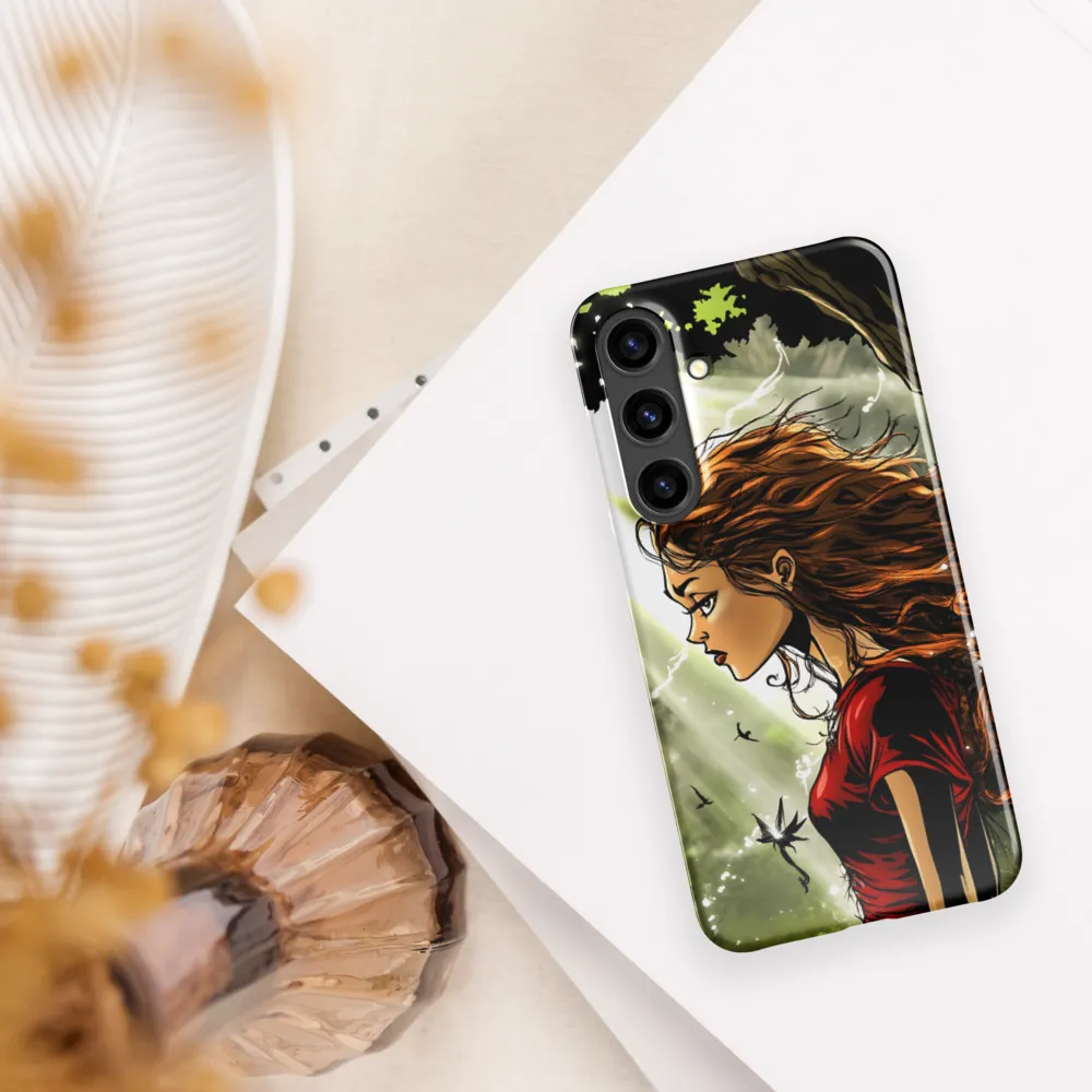 Whispers of Enchantment | Phone Case |  S24 Plus | Snap Case | Glossy