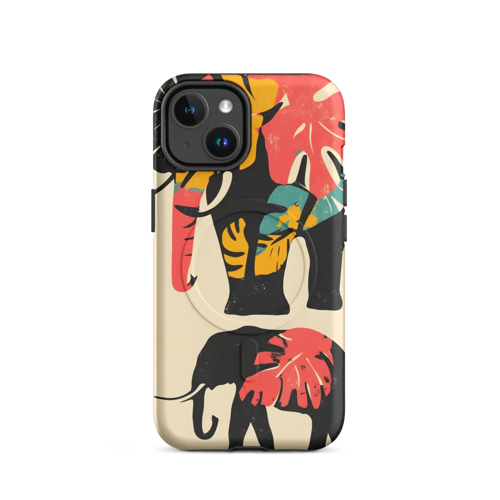 Tropical Elegance: The Elephant's Dance