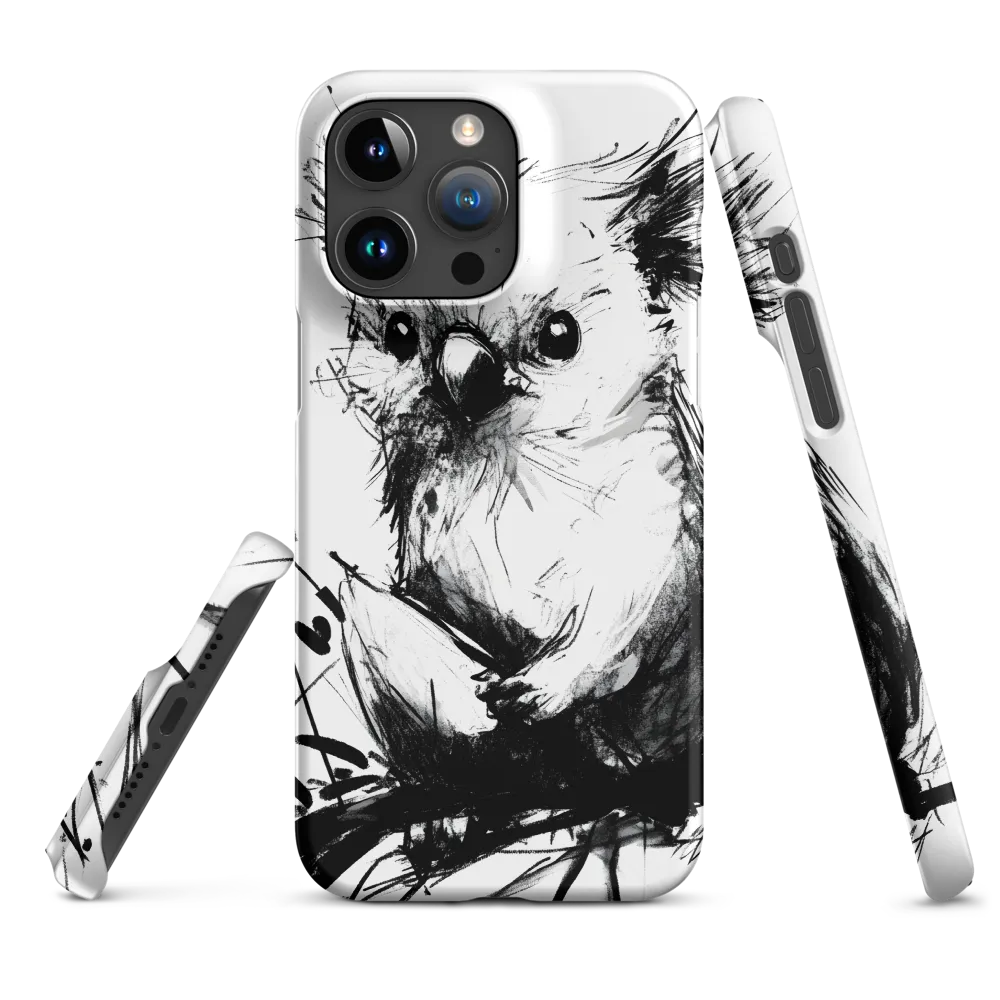 Whimsical Koala in Ink