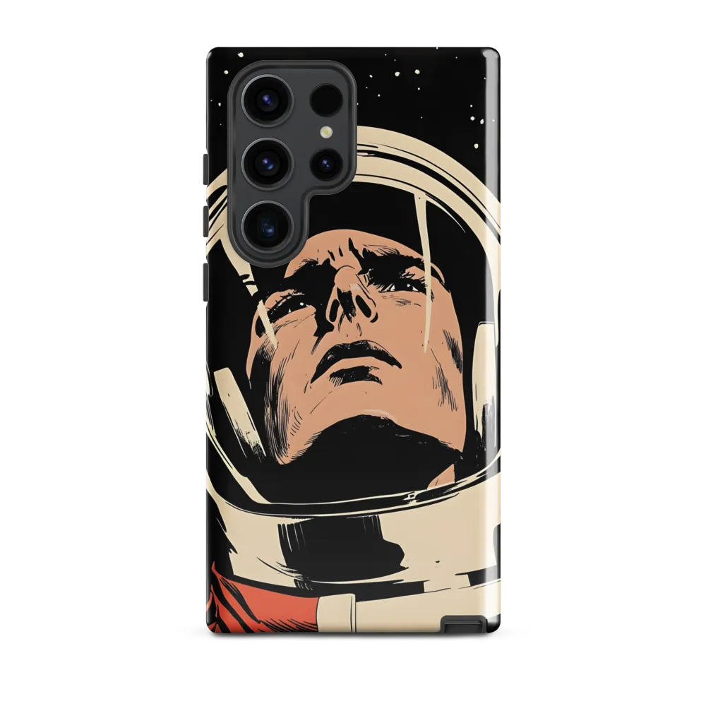 Gaze of the Astronaut | Phone Case |  S23 Ultra | Tough Case | Glossy