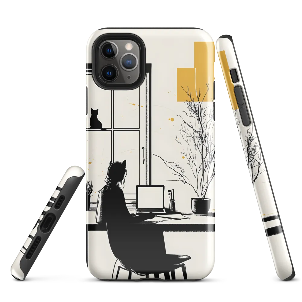 Contemplative Moments | Phone Case |  11 Pro Max | Tough Case | Glossy