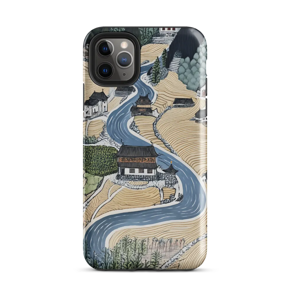 Harmony of Water and Fields | Phone Case |  11 Pro Max | Tough Case | Glossy