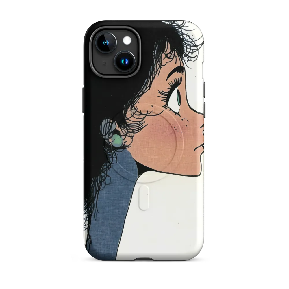 Whispers of Contemplation | Phone Case |  15 Plus | MagSafe® Tough Case | Matte
