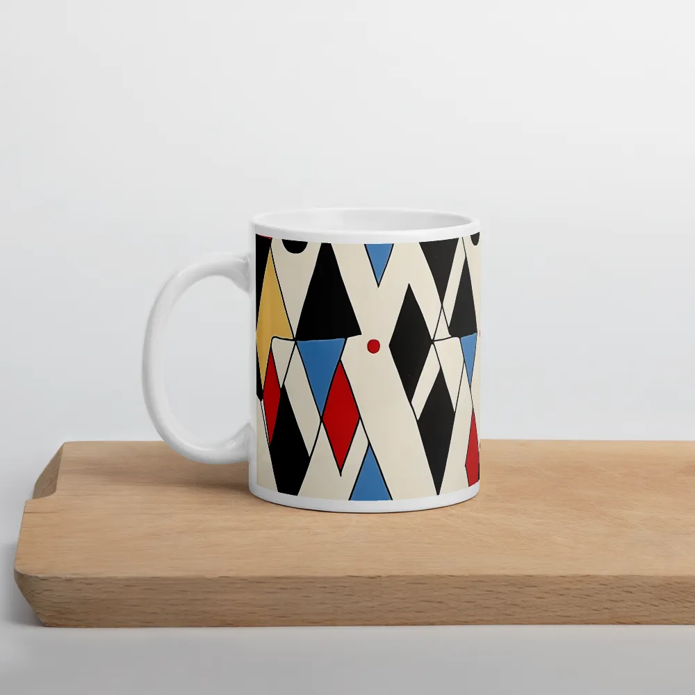 Dynamic Geometric Symphony | Mugs | Multiple Sizes & Colors