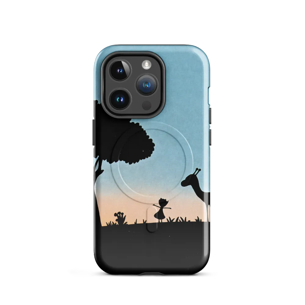 Curiosity in the Silhouette | Phone Case |  14 Pro | MagSafe® Tough Case | Glossy