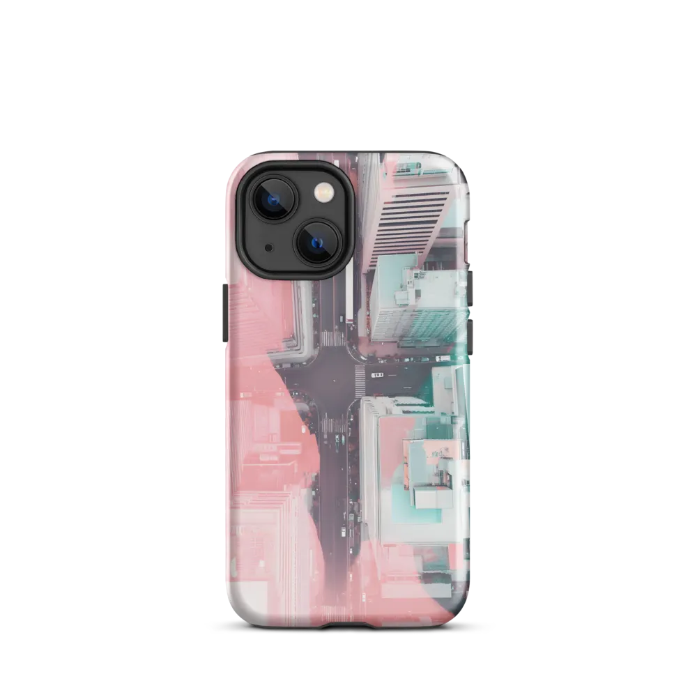 Urban Harmony: Aerial Perspectives | Phone Case |  13 mini | Tough Case | Glossy