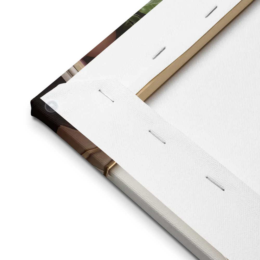 Elegance in Contrast: A Modern Interior Design | Thin Canvas | 12″×12″
