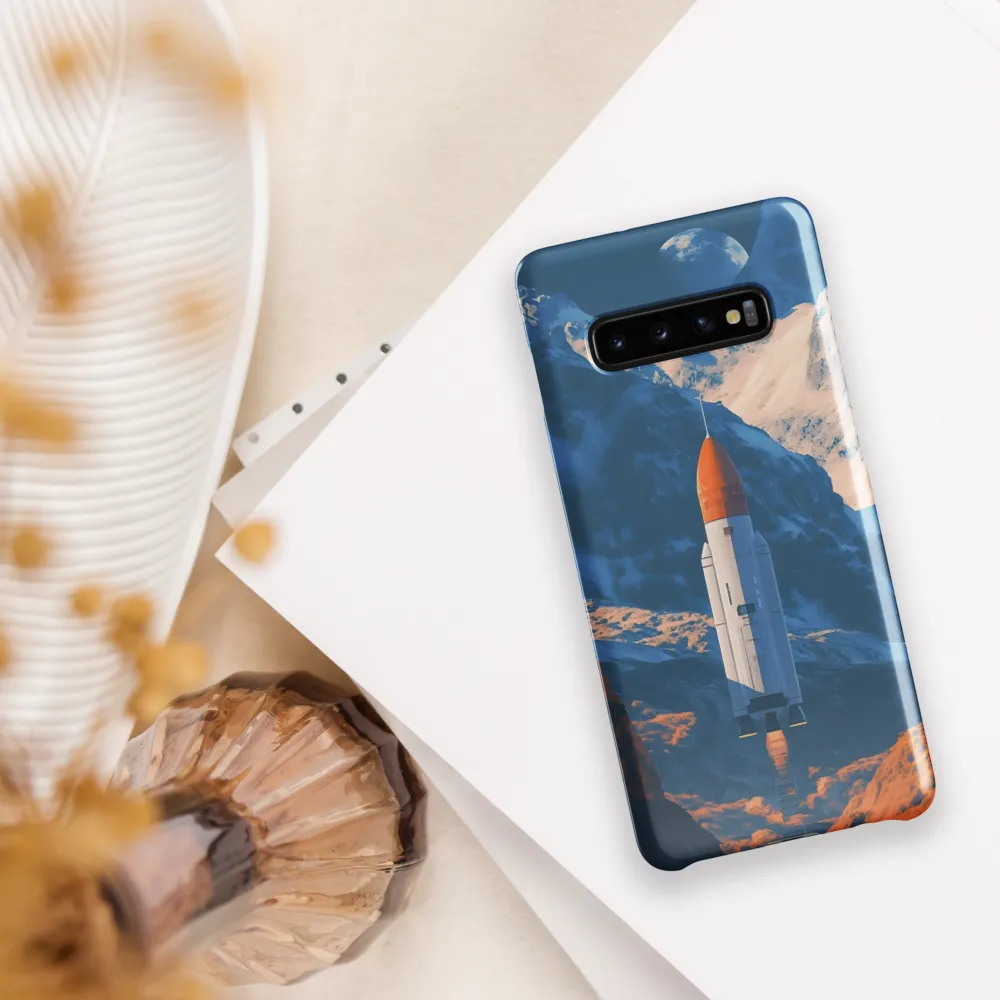 Journey Beyond the Mountains | Phone Case |  S10 Plus | Snap Case | Glossy