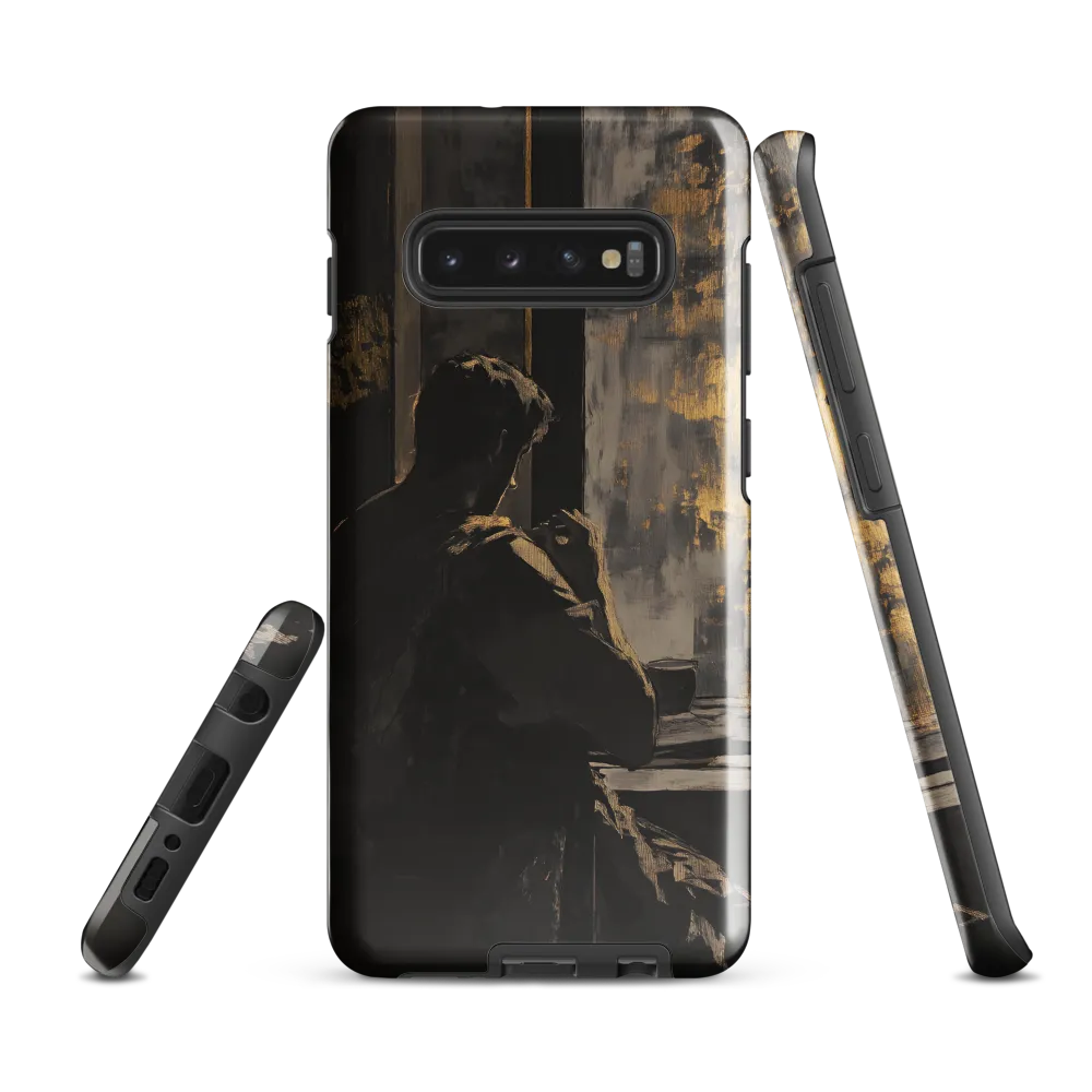 Reflections in Gold | Phone Case |  S10 Plus | Tough Case | Glossy