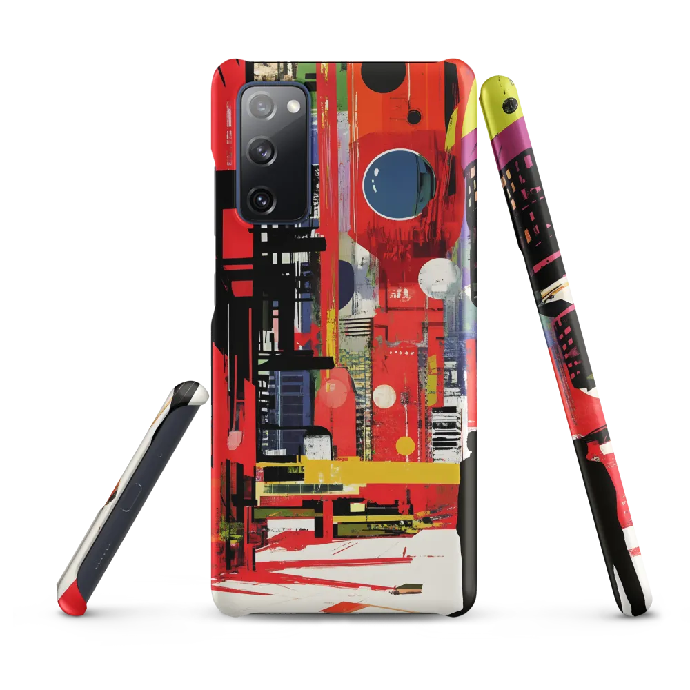 Urban Echoes: A Futuristic Reverie | Phone Case |  S20 FE | Snap Case | Matte