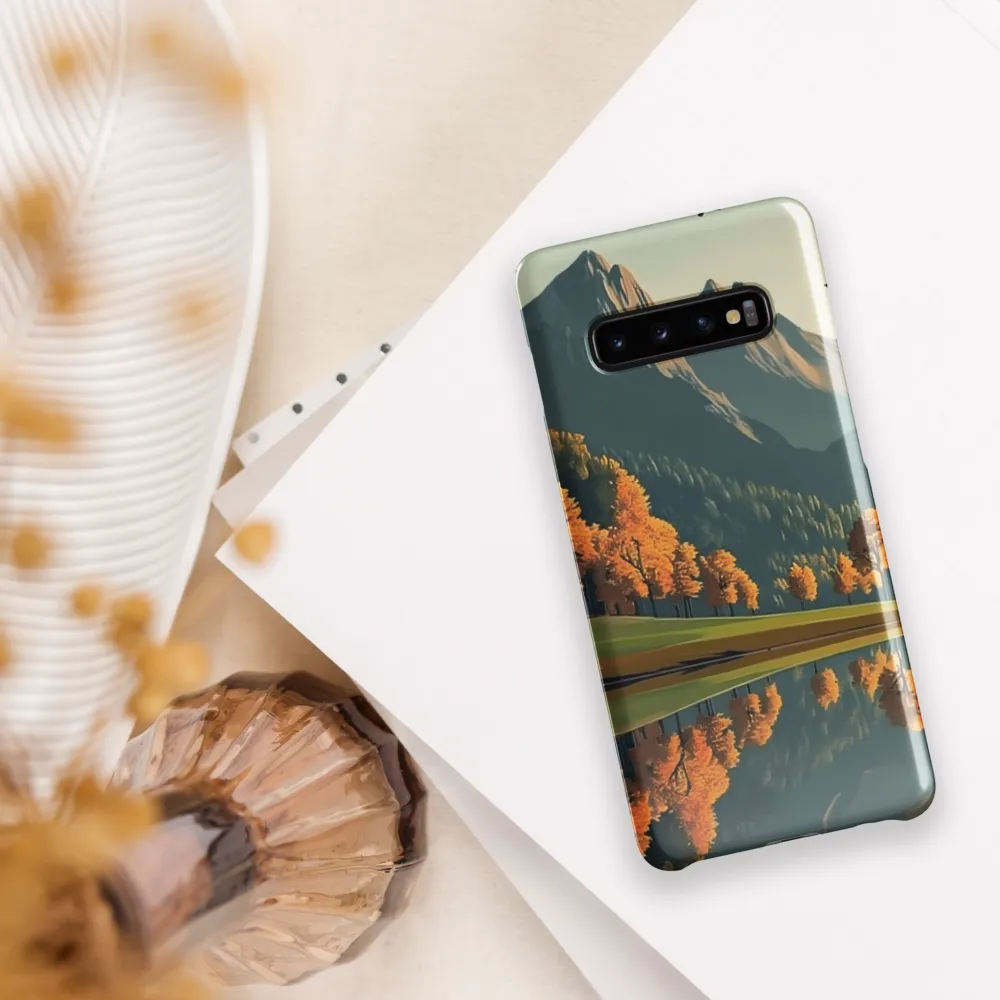 Reflections of Autumn | Phone Case |  S10 Plus | Snap Case | Glossy