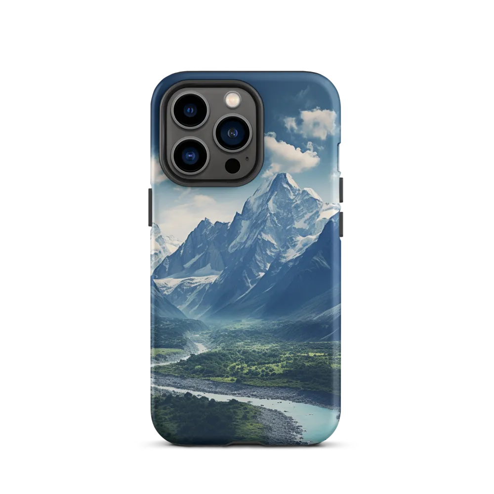 Majestic Serenity: A Landscape of Mountains and Rivers