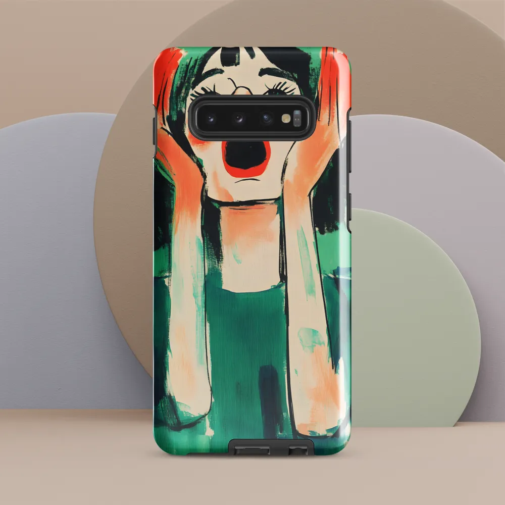 A Cry for Help | Phone Case |  S10 Plus | Tough Case | Glossy