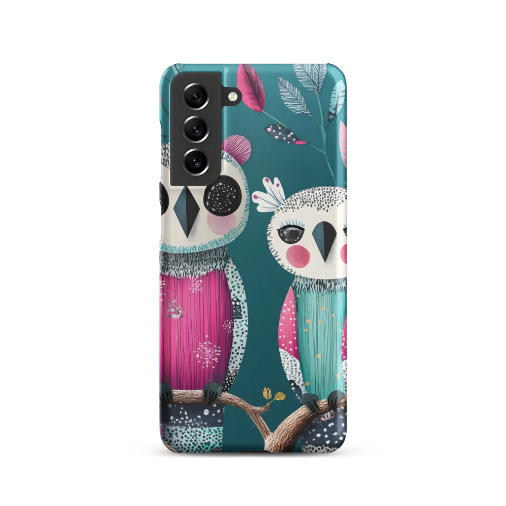 Whimsical Duo: A Celebration of Nature and Color