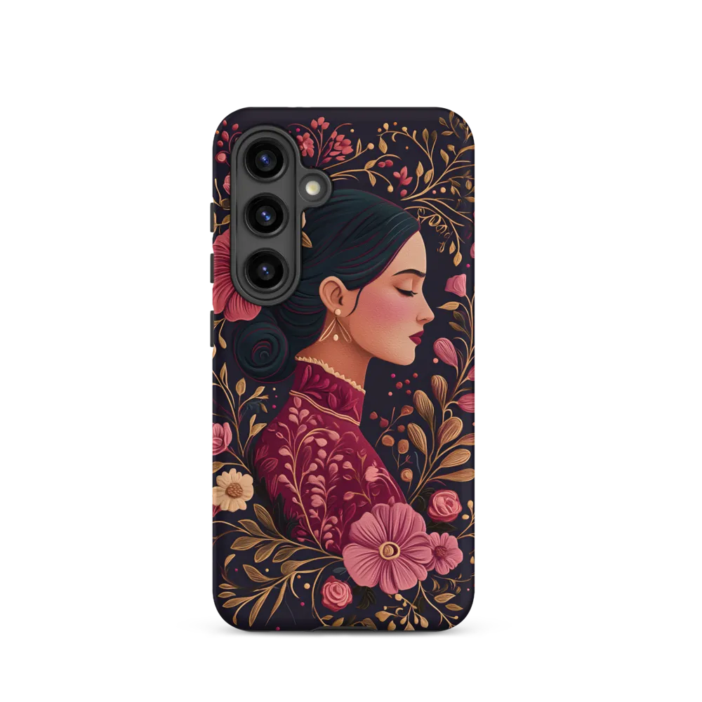 Portrait of Serenity | Phone Case |  S24 | Tough Case | Matte
