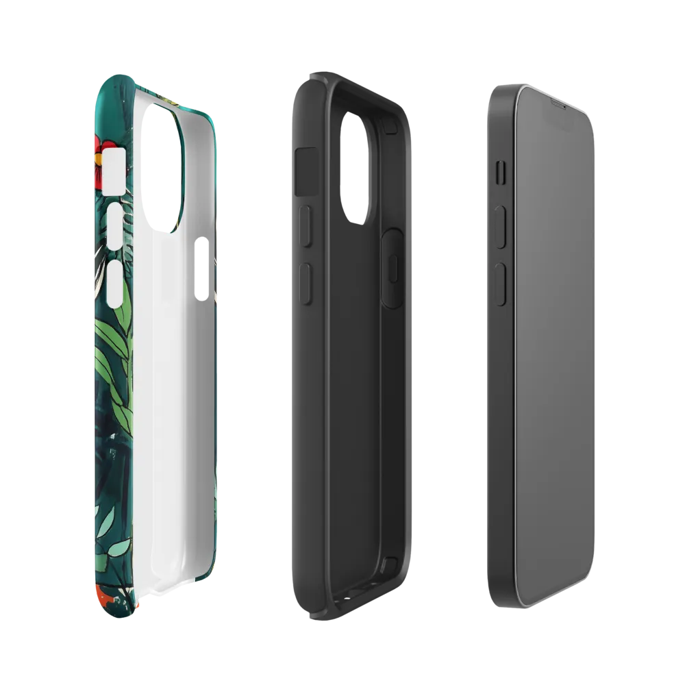 Nature's Embrace: The Majestic Deer | Phone Case |  13 mini | Tough Case | Glossy
