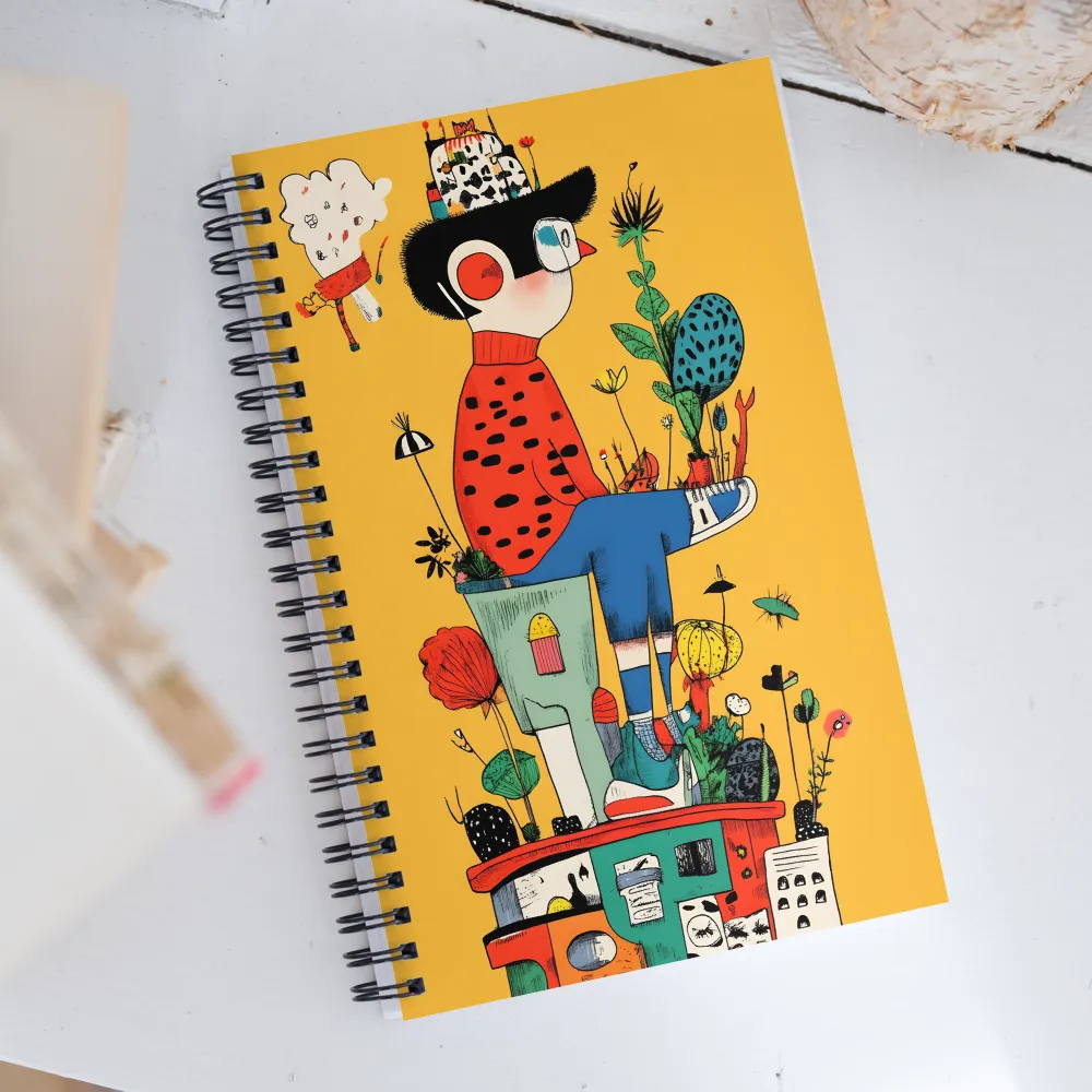 Whimsical Growth | Spiral Notebook