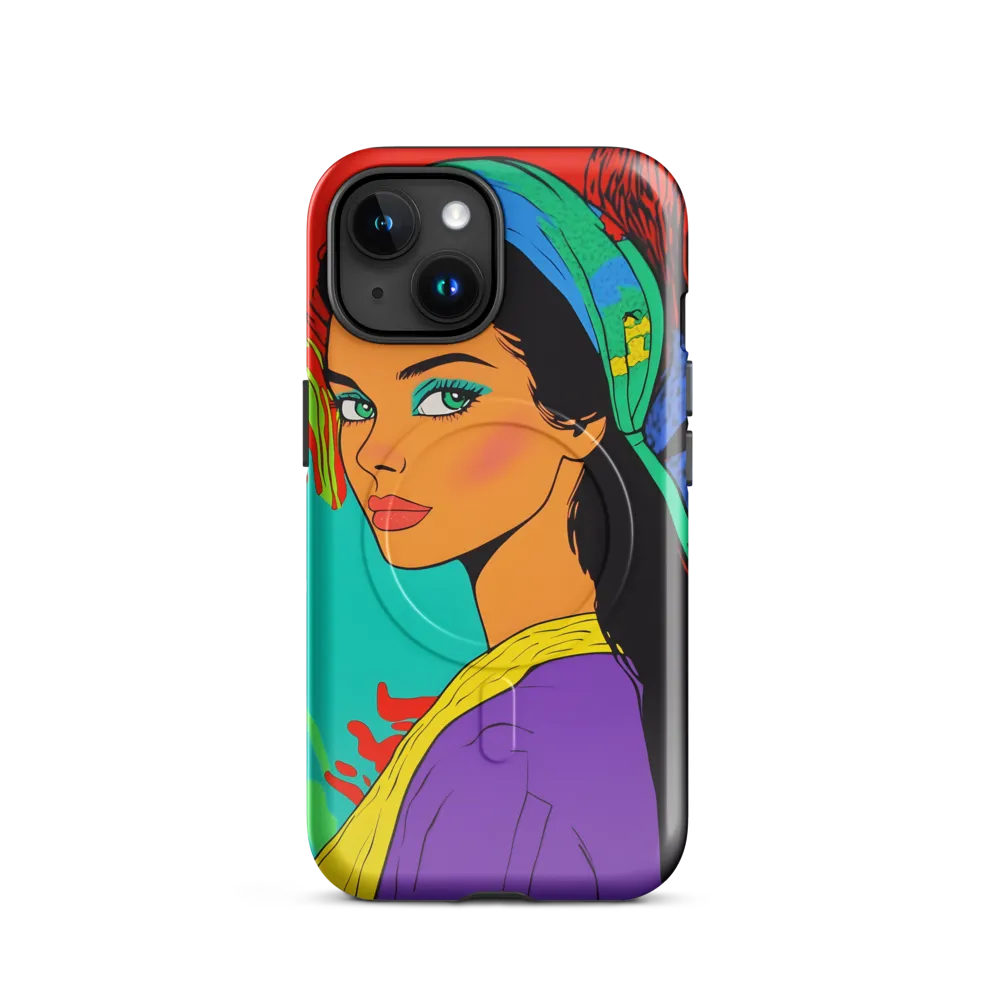 Vibrant Elegance | Phone Case |  15 | MagSafe® Tough Case | Glossy