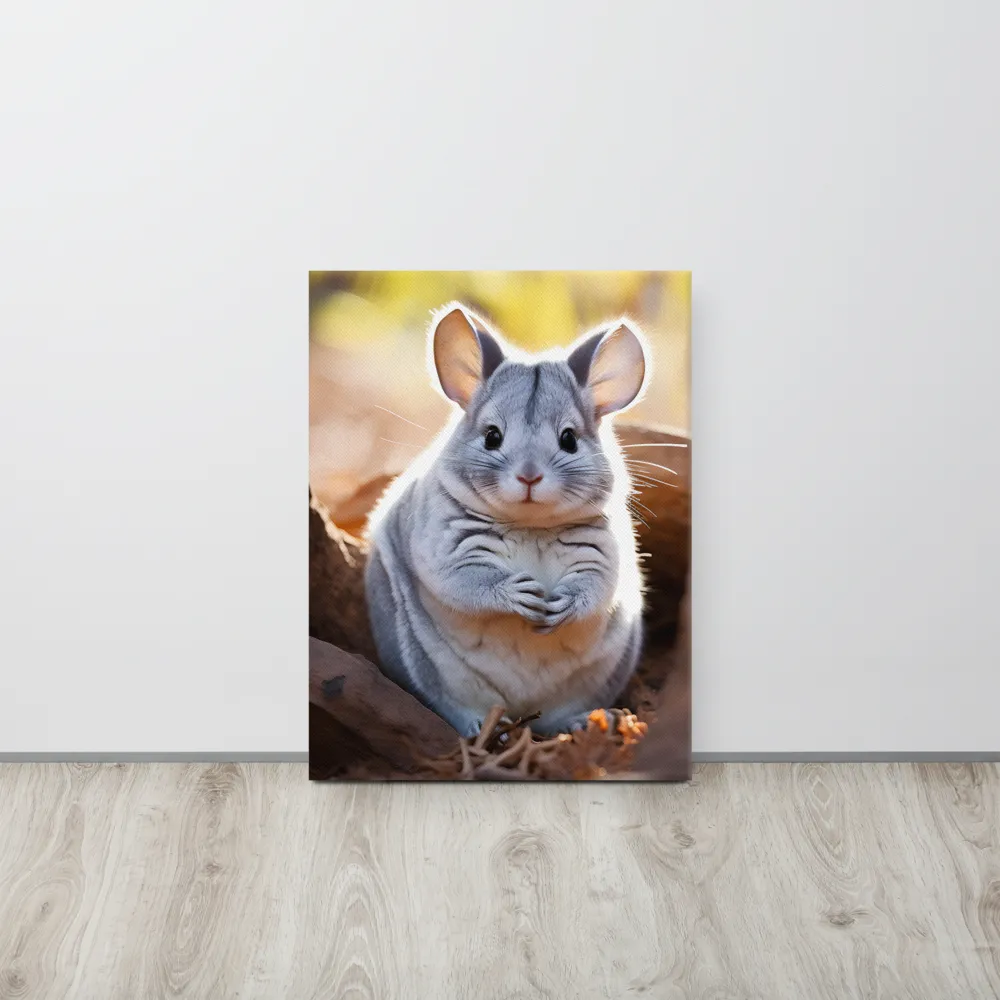 Gentle Whispers of Nature: The Chinchilla