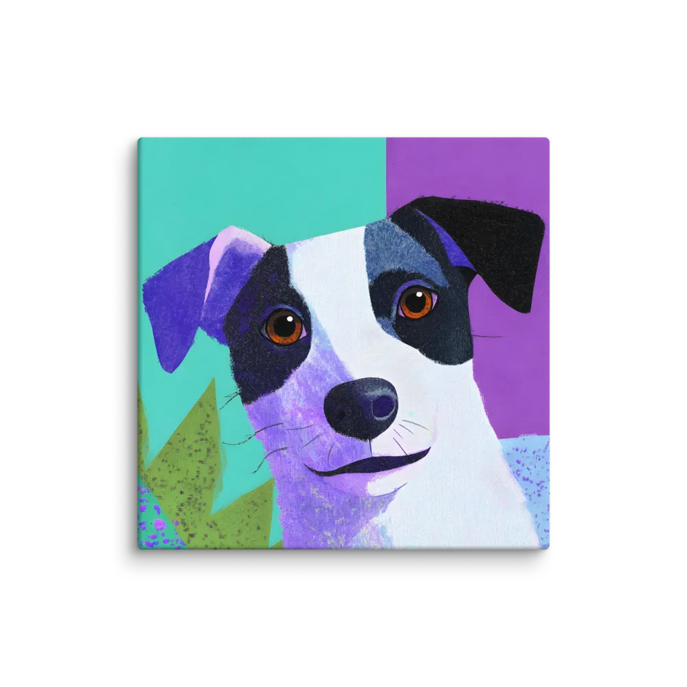 Joyful Canine | Canvas | 37″×37″