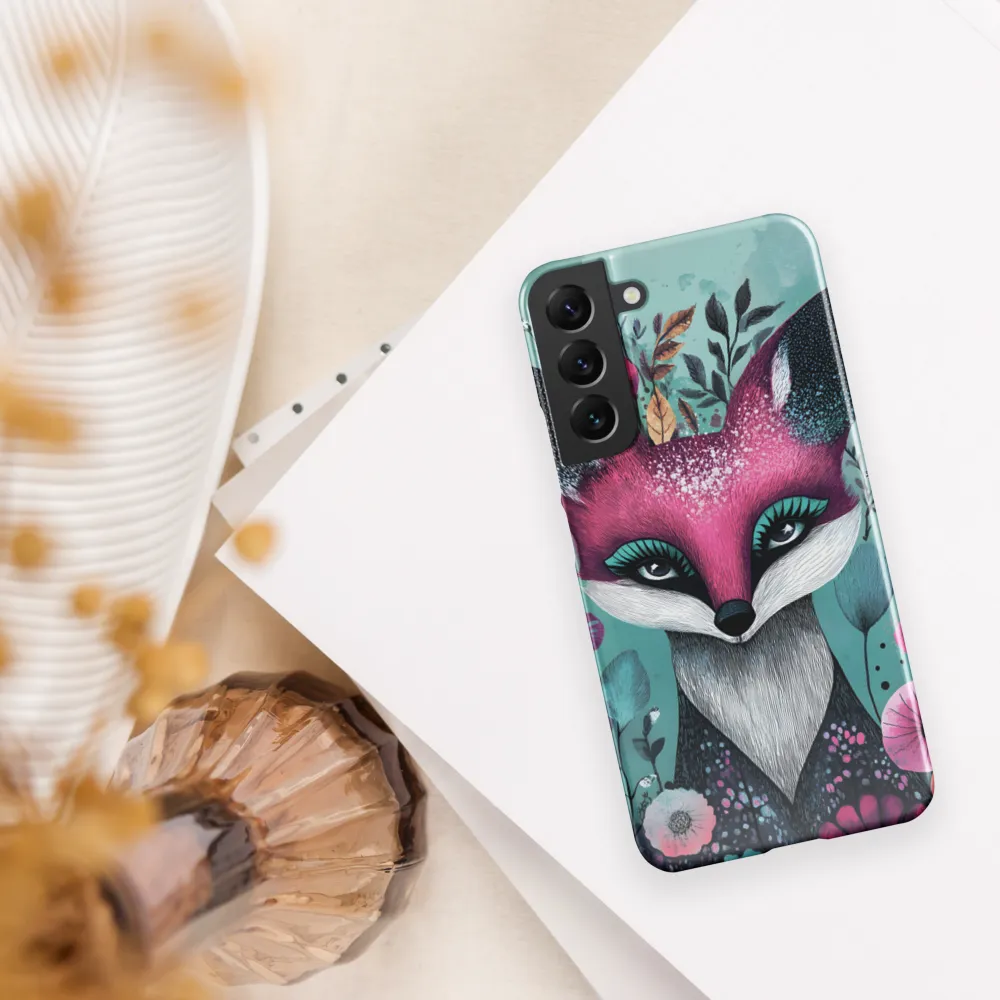 Whimsical Fox Among Blossoms
