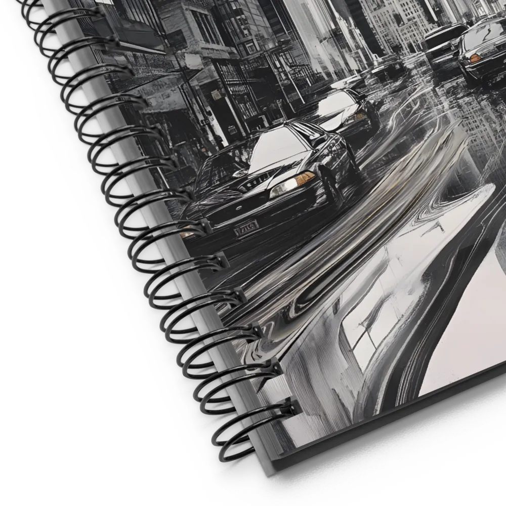 Reflections of Urban Life | Spiral Notebook