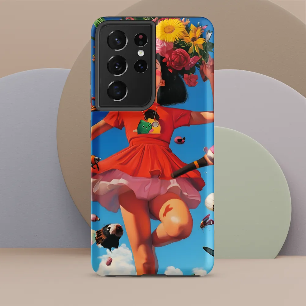 Joyful Whimsy | Phone Case |  S21 Ultra | Tough Case | Matte