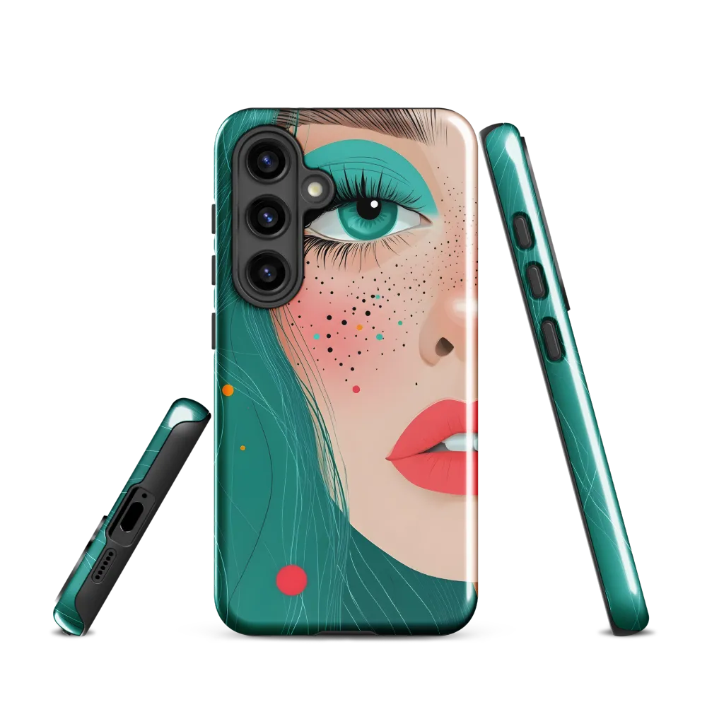 A Playful Portrait: Turquoise Temptation