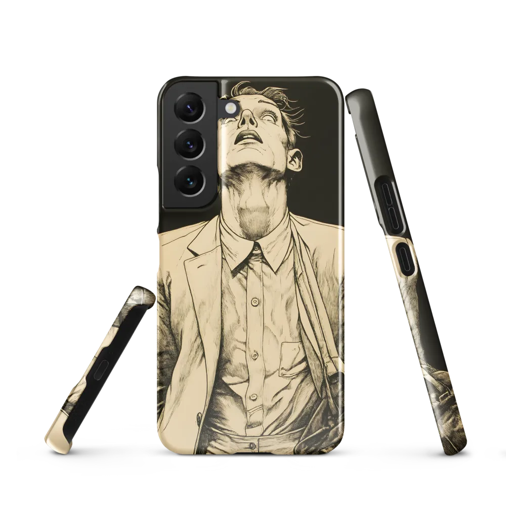 Desperate Gaze | Phone Case |  S22 | Snap Case | Glossy