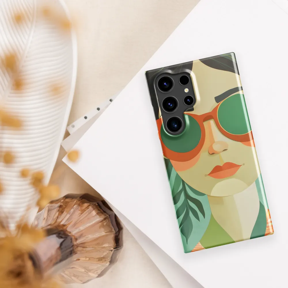 Bold Serenity: A Modern Portrait
