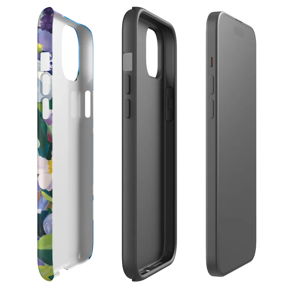 Blossom of Serenity | Phone Case |  15 Plus | Tough Case | Matte