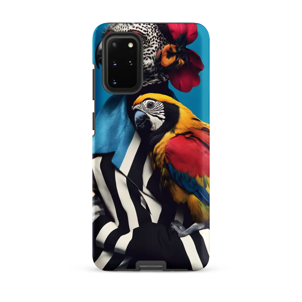 Vibrant Fusion of Flora and Fauna
