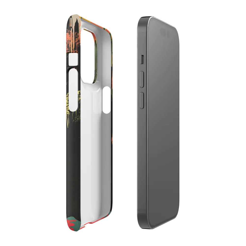 Elysian Echoes: A Surreal Reflections | Phone Case |  14 Pro | Snap Case | Matte