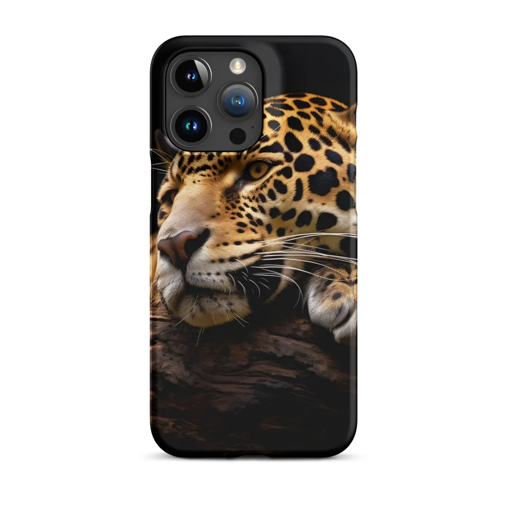 Tranquil Majesty: The Resting Leopard