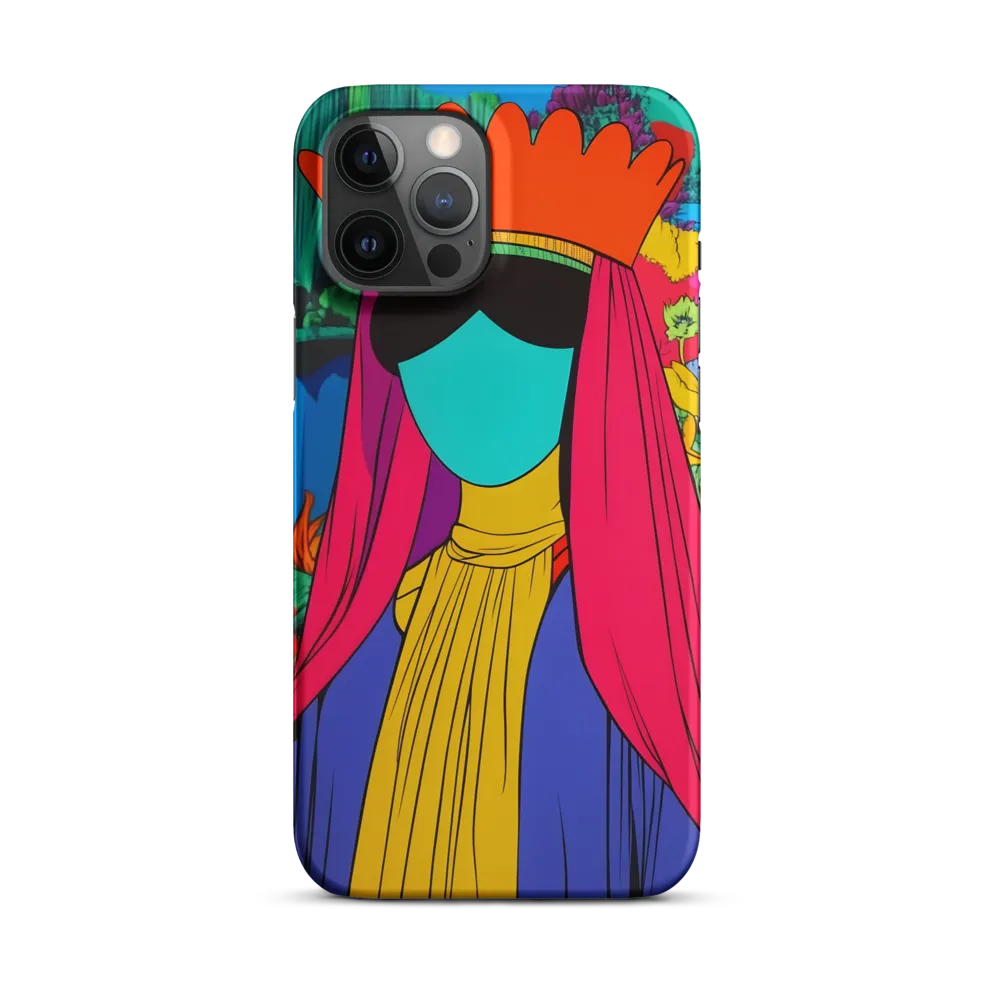 Crowned Surrealism | Phone Case |  12 Pro Max | Snap Case | Matte