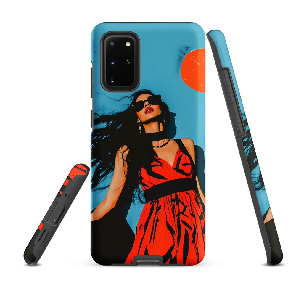Sunset in Fashion: A Modern Portrait