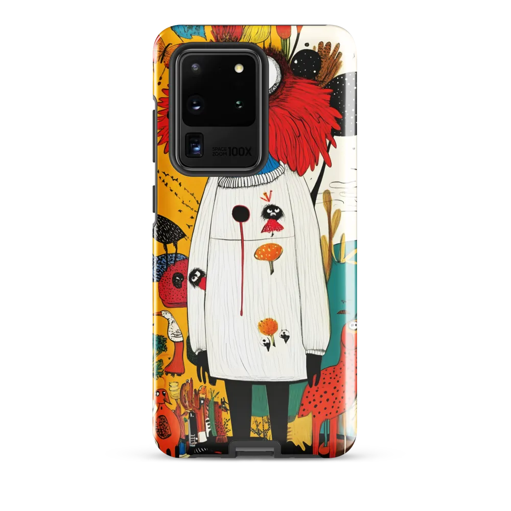Whimsical Bird's Embrace