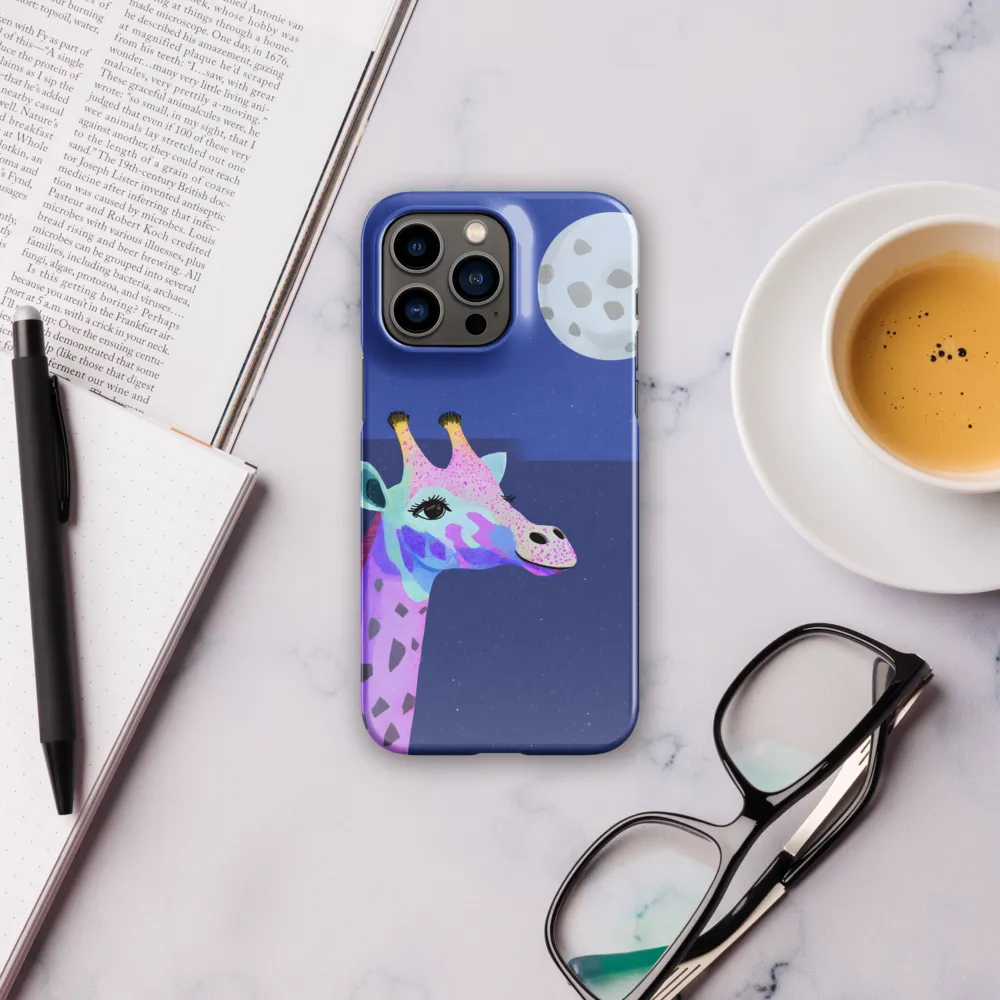 Whimsical Giraffe Under the Stars