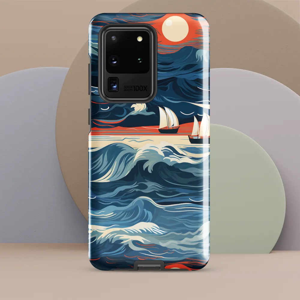 Ocean Whispers: A Voyage at Dusk