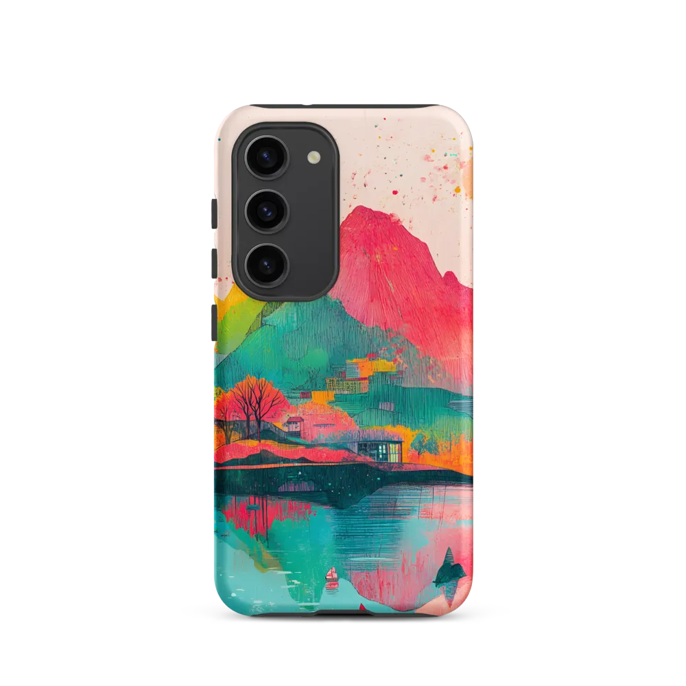Vibrant Serenity: A Surreal Landscape