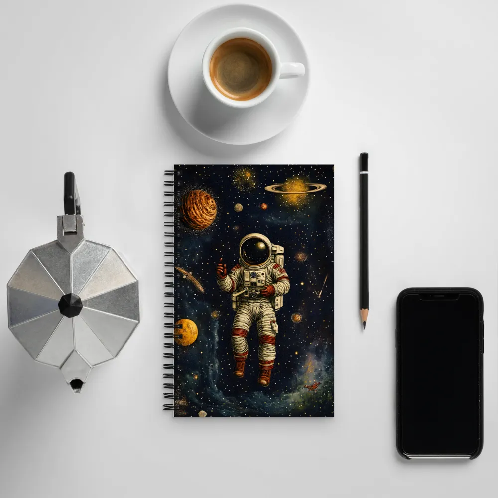 Celestial Wanderer | Spiral Notebook