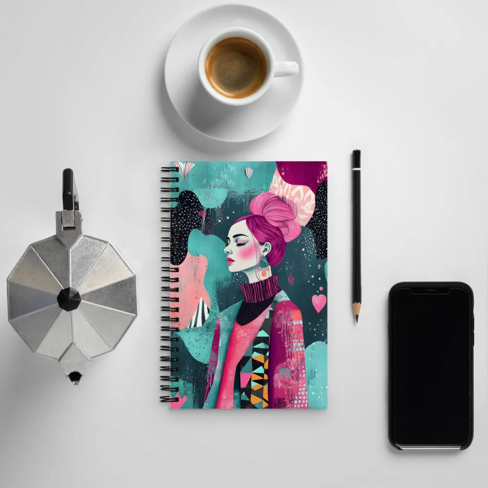 Elegance in Color | Spiral Notebook