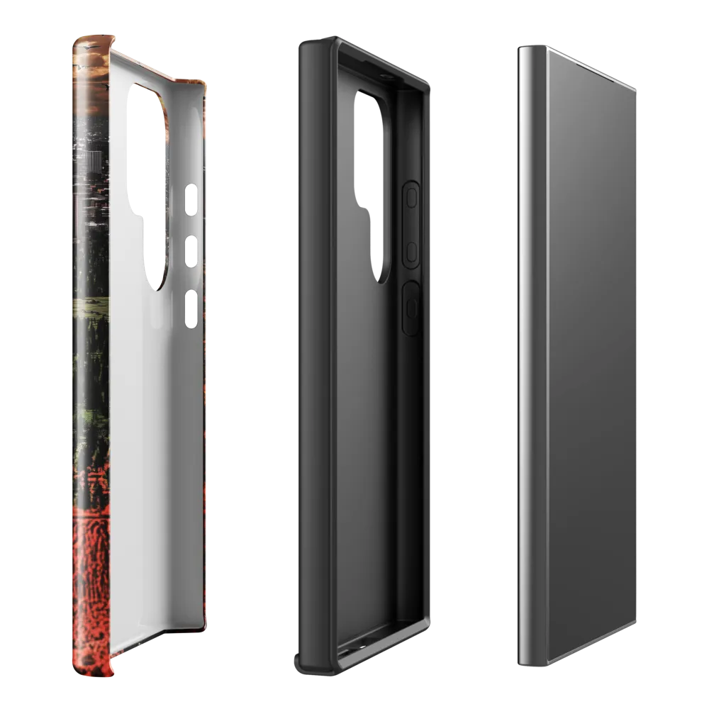 Harmony and Dissonance: A Landscape of Contrasts | Phone Case |  S24 Ultra | Tough Case | Glossy