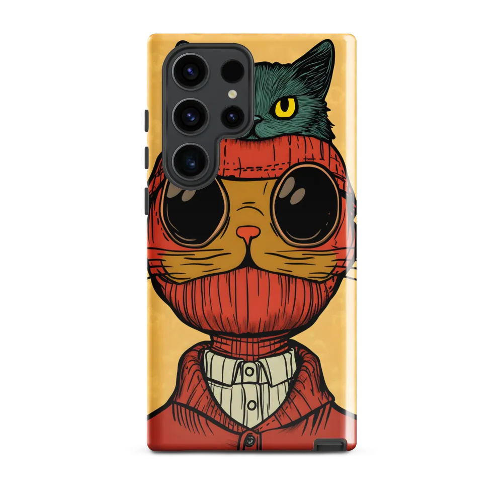 Whimsical Fusion: Cat and Human