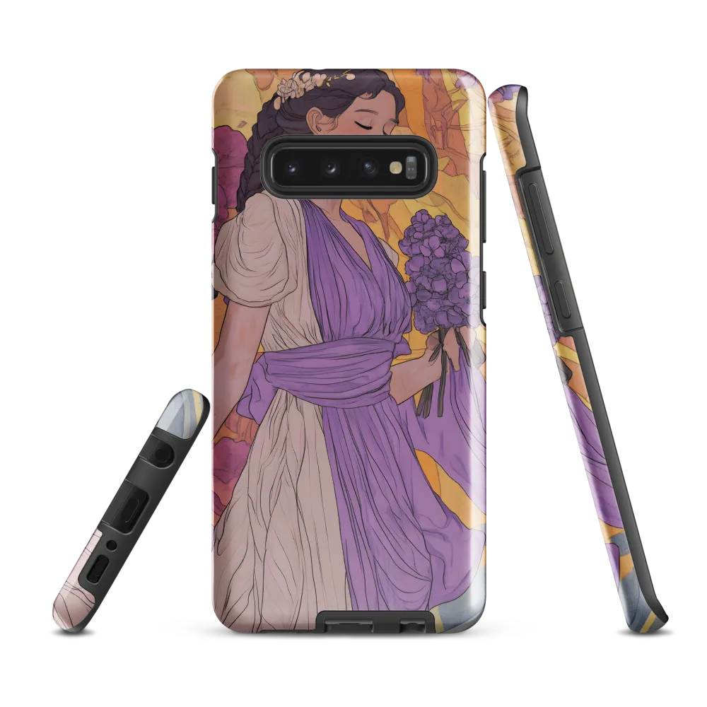 Blooming Elegance | Phone Case |  S10 Plus | Tough Case | Glossy