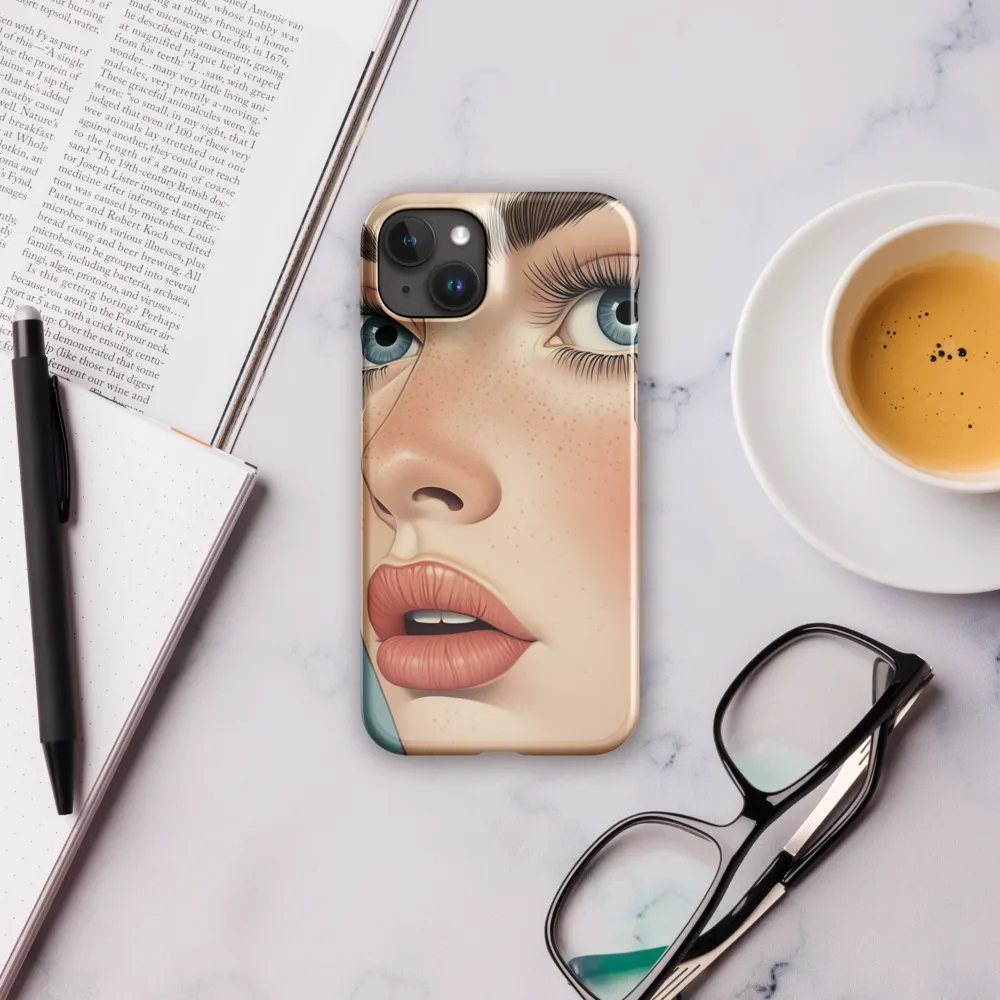 Whispers of Serenity | Phone Case |  15 Plus | Snap Case | Glossy