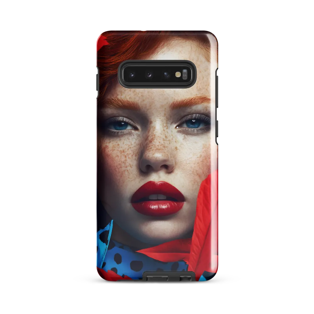 Embrace of Red | Phone Case |  S10 Plus | Tough Case | Glossy