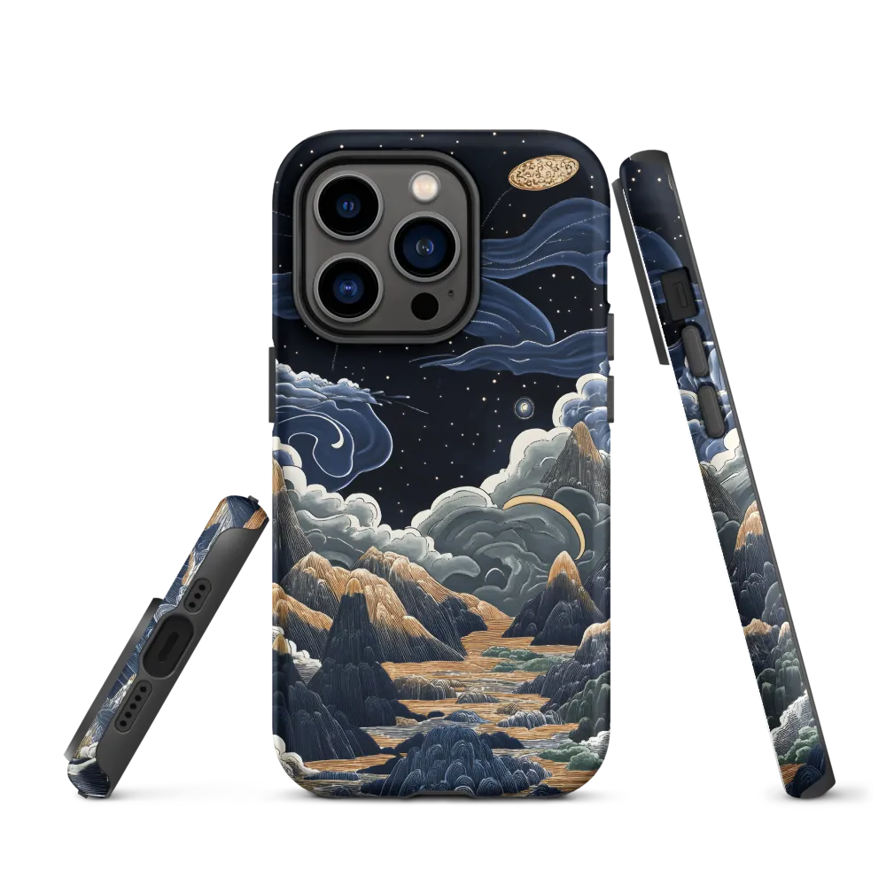 Celestial Harmony: Peaks and Planets