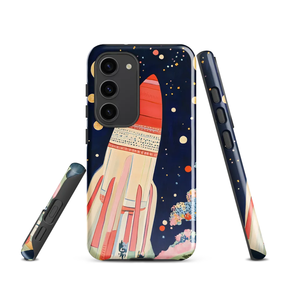 Cosmic Dreams: The Rocket's Journey