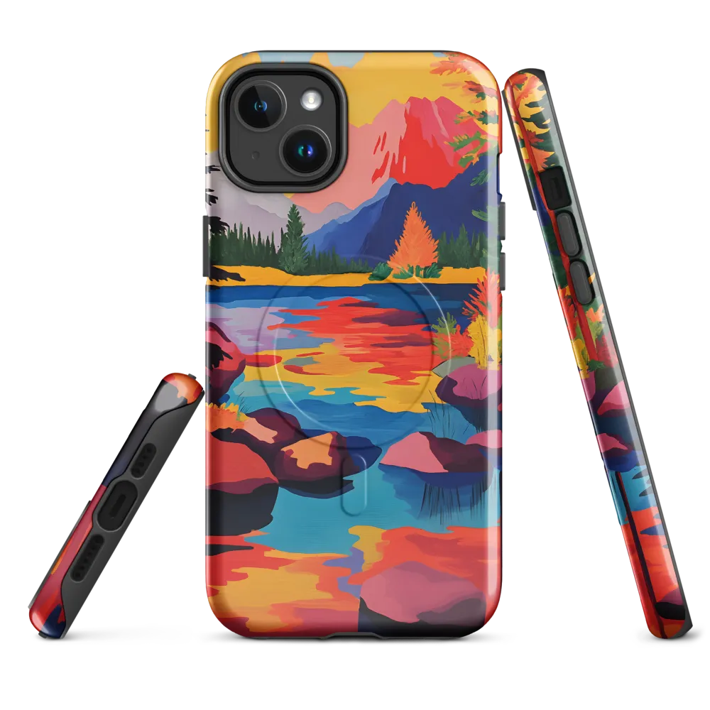 Enchanted Reflections | Phone Case |  14 Plus | MagSafe® Tough Case | Glossy